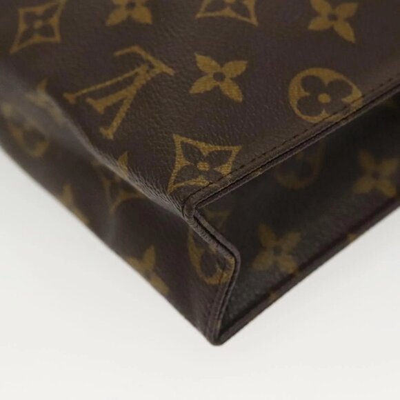LOUIS VUITTON Monogram Poche Toilette 26 Pouch M47542 LV Auth 137596 - Picture 10 of 16